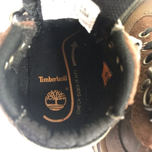 TIMBERLAND NEW Toddler PAWTUCKAWAY Waterproof Lace-Up Hiking Boots Shoes Leather - Picture 13 of 14